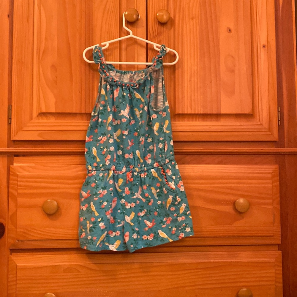 Mini boden girls romper size 7-8